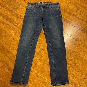 Kut for the Kloth Size 8 Katy Boyfriend dark wash jeans pre-owned very good